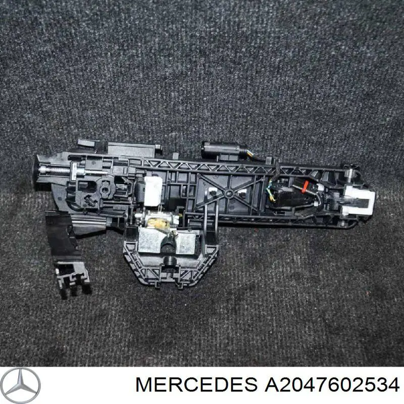 A2047602534 Mercedes тримач зовнішньої ручки дверей, задніх лівих