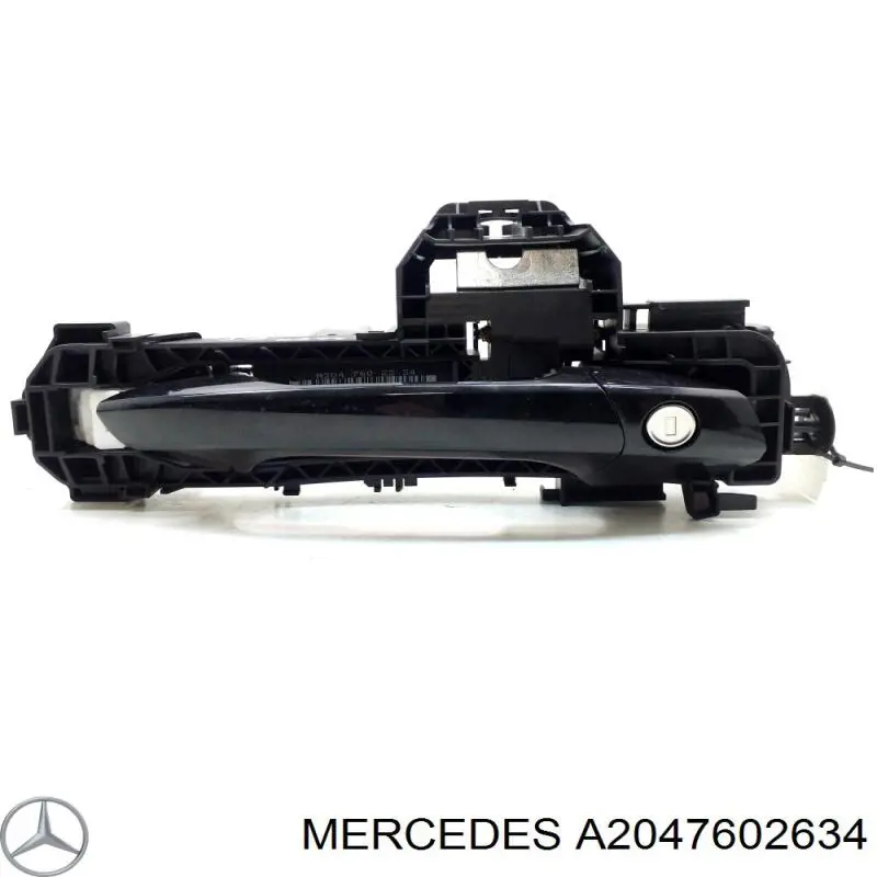 Купити A2047602634 Mercedes Тримач зовнішньої ручки дверей, передньої правої