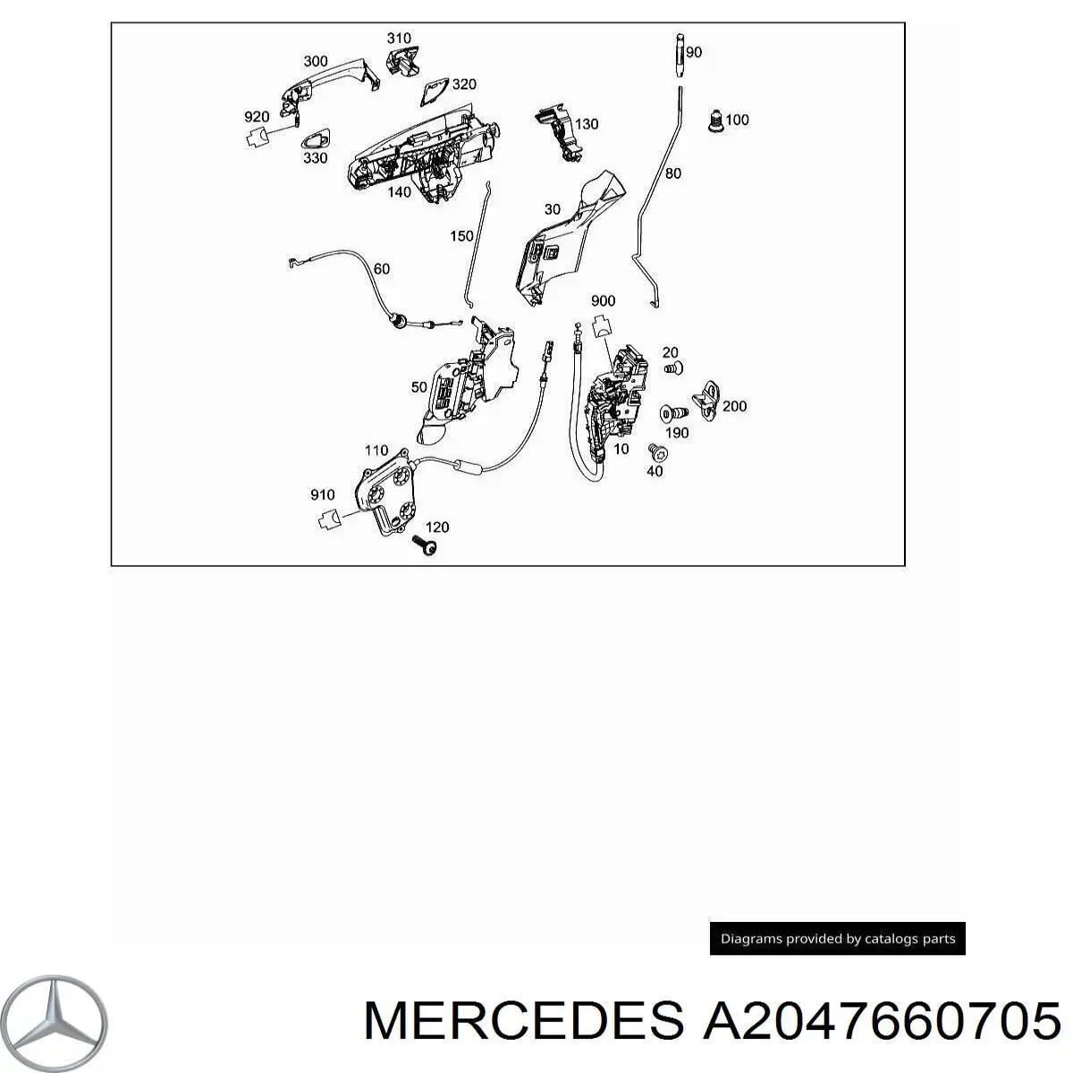  A2047660705 Mercedes