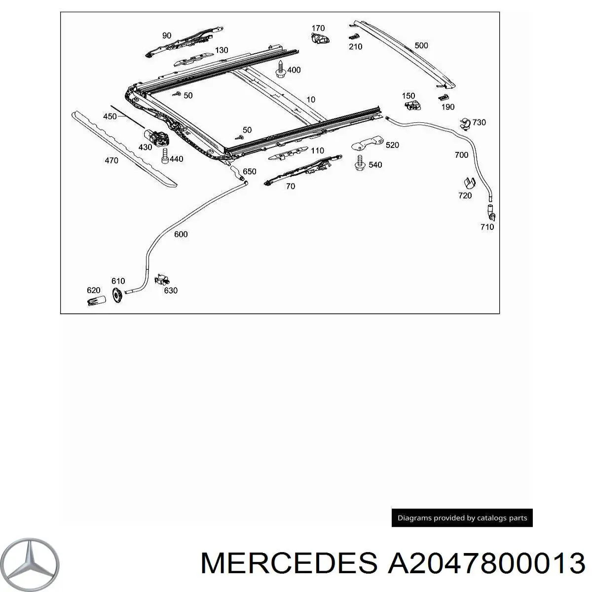  A2047800013 Mercedes