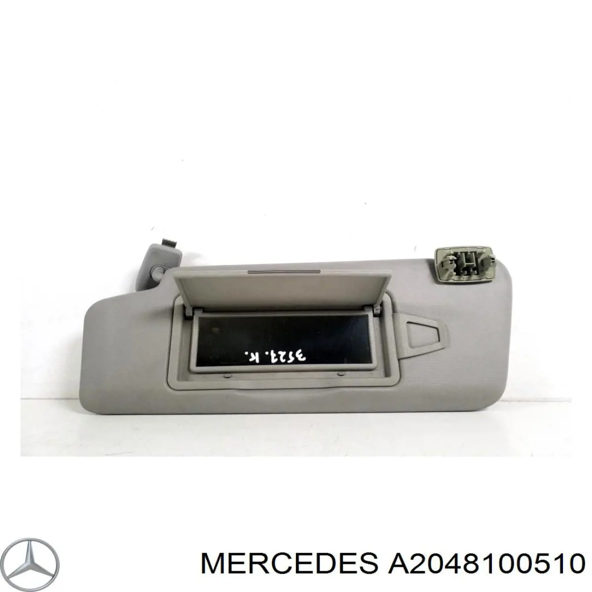 A2048100510 Mercedes Козирок протисонячний
