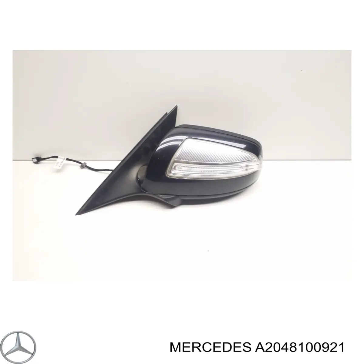 Дзеркальний елемент лівого дзеркала заднього виду Mercedes A2048100921 ціна, від 12.93 USD