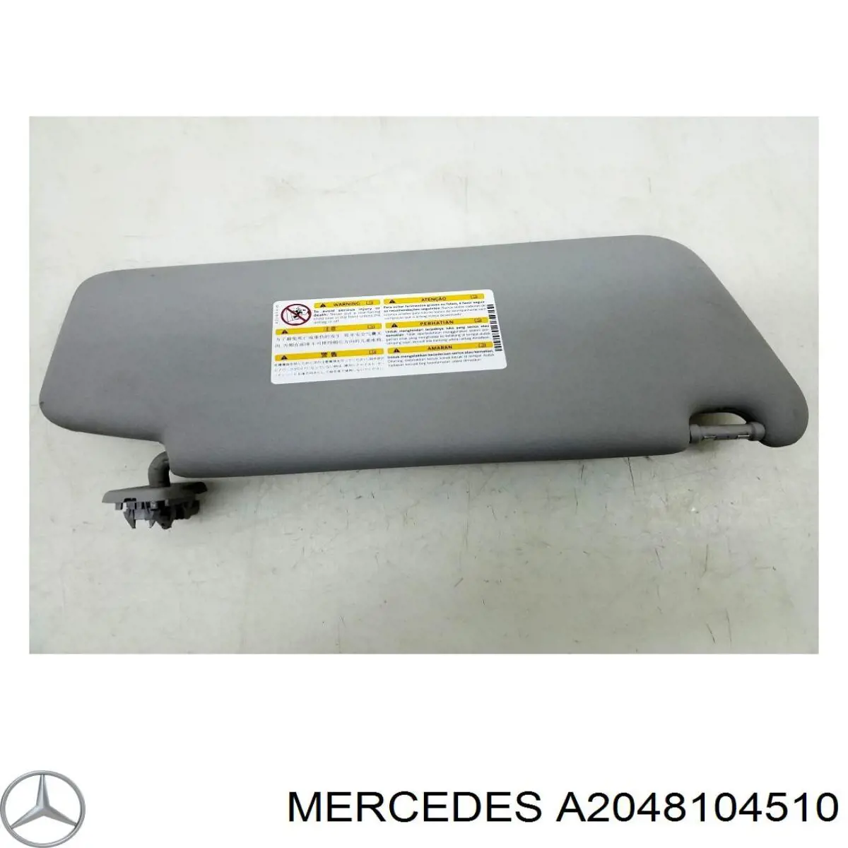 Козирок сонцезахисний автомобіля Mercedes A2048104510 ціна, від 9.51 USD
