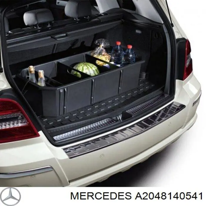 Килимок багажного відсіку A2048140541 Mercedes