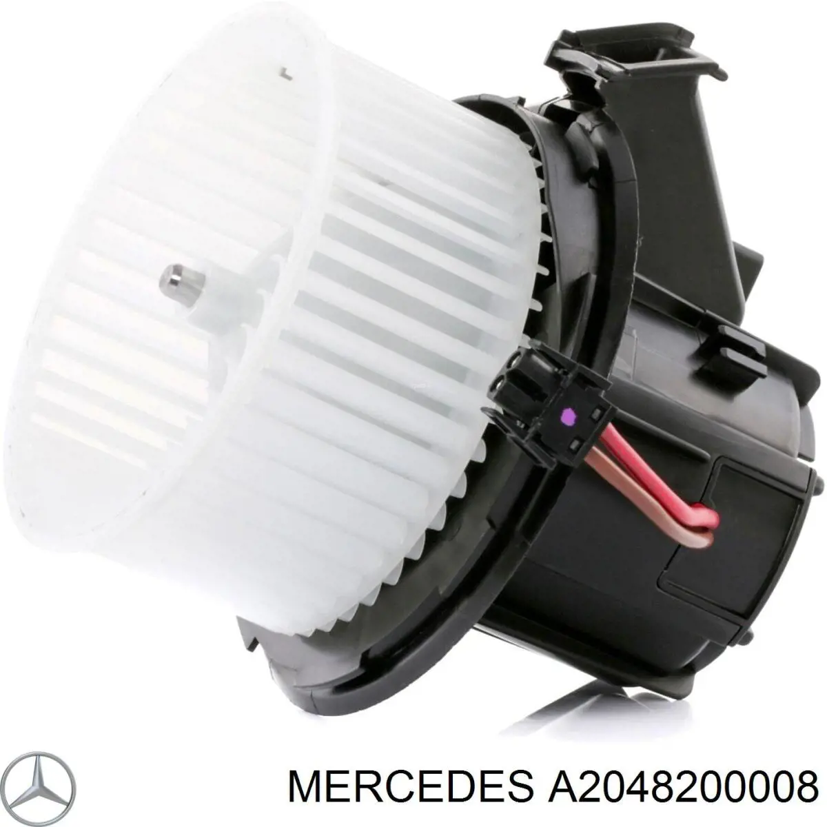 A2048200008 Mercedes двигун вентилятора пічки (обігрівача салону)