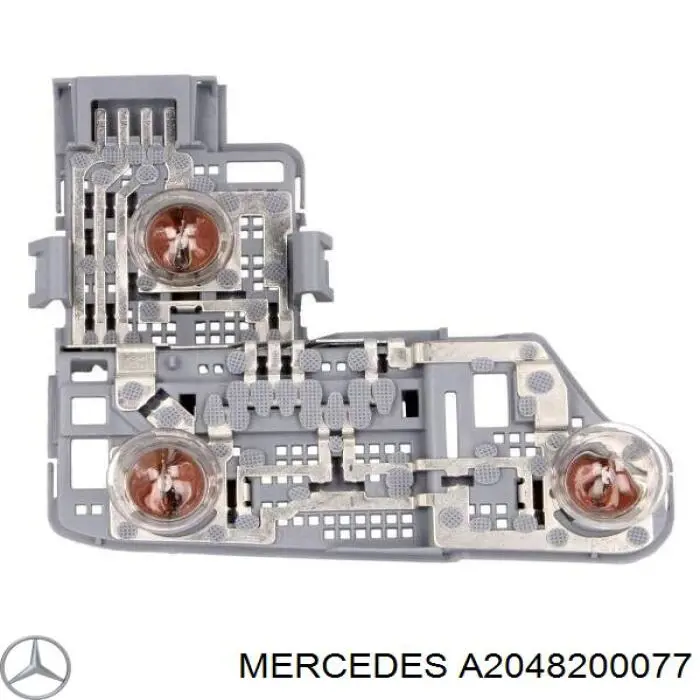 Плата заднього ліхтаря, контактна Mercedes A2048200077 ціна, від 22.50 USD