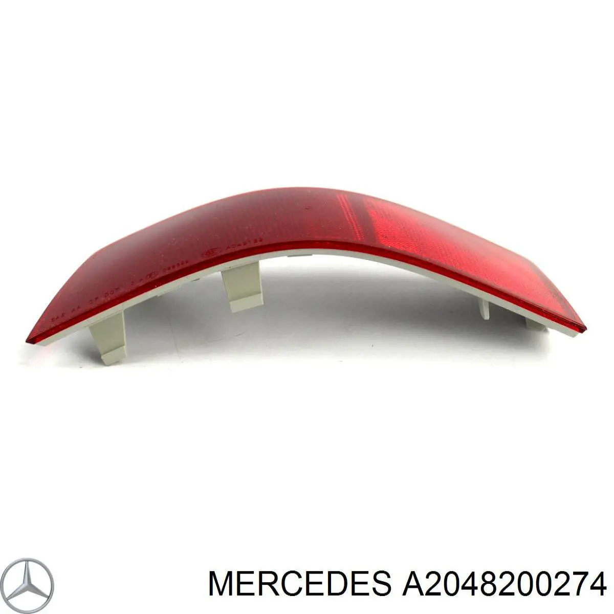 Правий катафот заднього бампера Mercedes A2048200274 ціна, від 28.66 USD