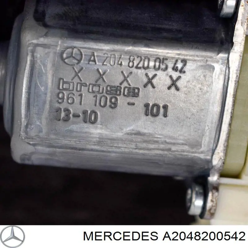 Купити A2048200542 Mercedes Двигун стеклопод'емника двері задньої, лівої