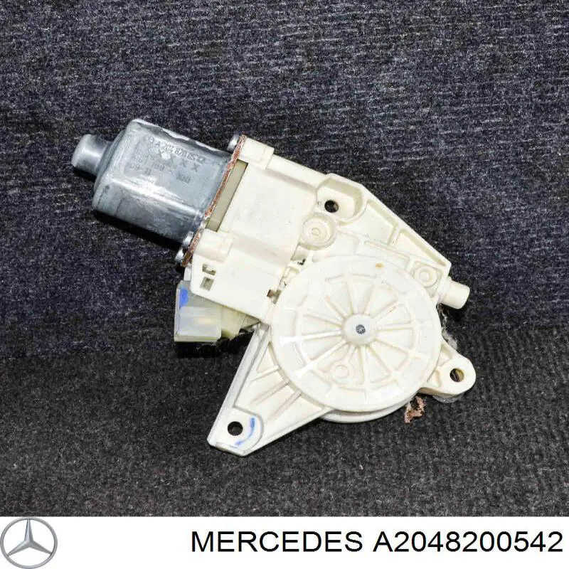 A2048200542 Mercedes Моторчик склопідйомника двері задніх, лівих