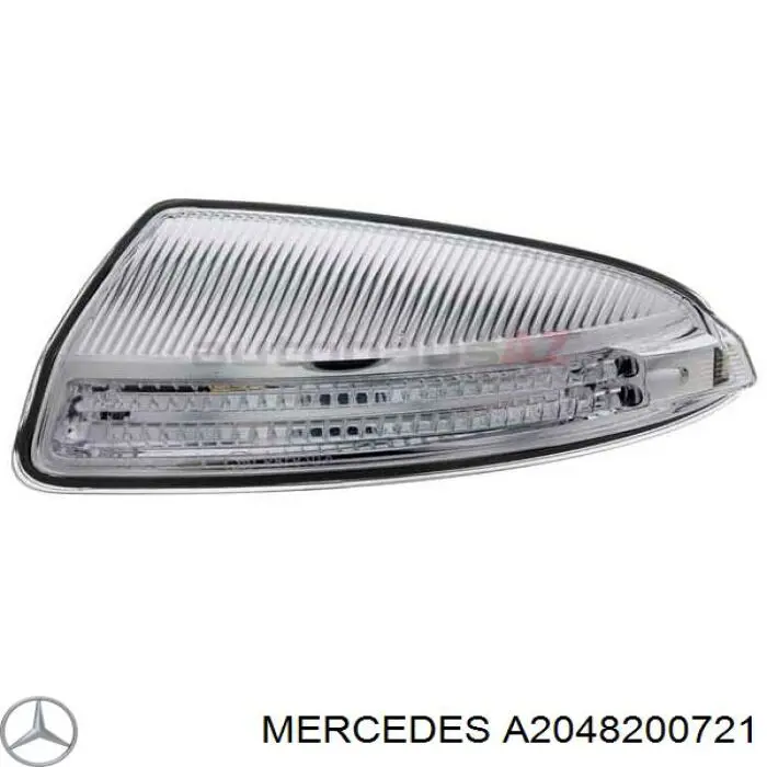 Купити A2048200721 Mercedes Покажчик повороту дзеркала, лівий