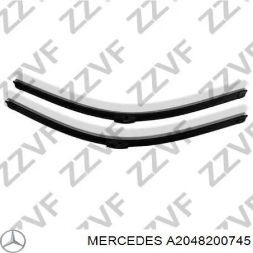 A2048200745 Mercedes щітка-двірник лобового скла, комплект з 2-х шт.