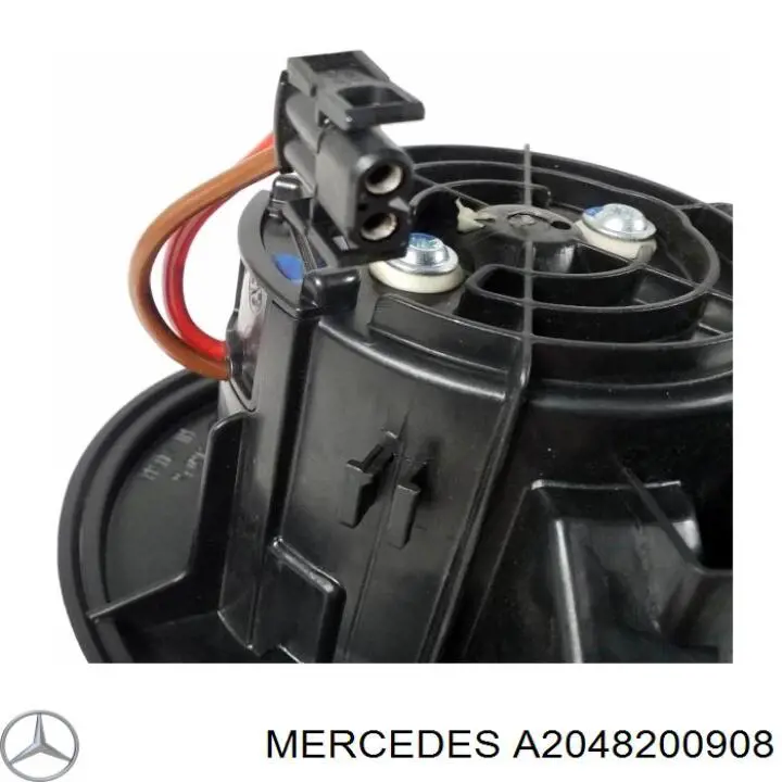 Вентилятора пічки A2048200908 Mercedes