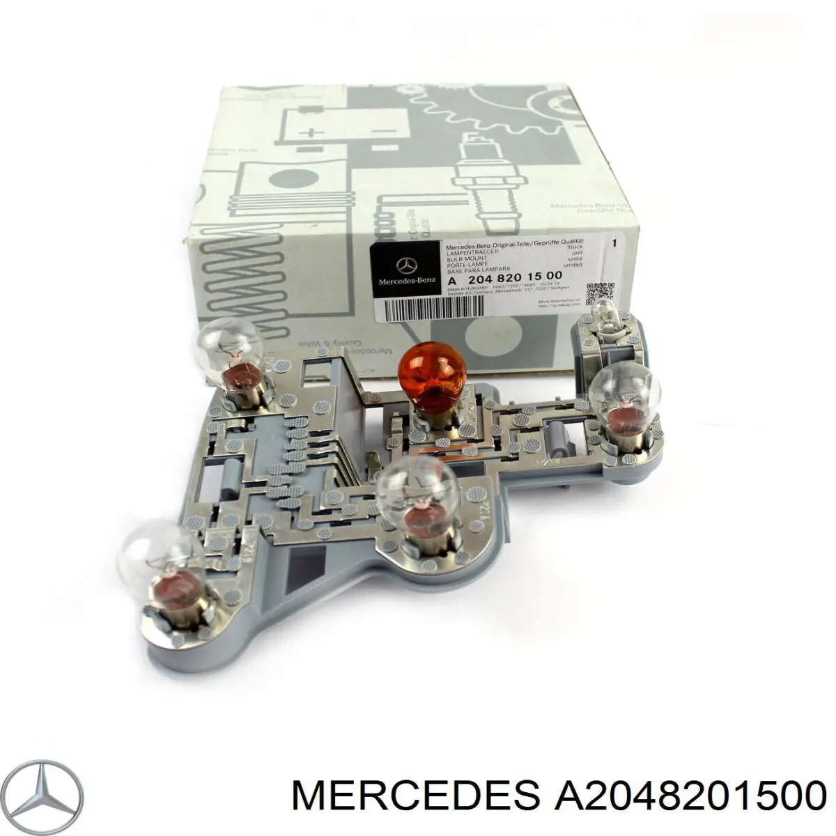 Купити A2048201500 Mercedes Плата заднього ліхтаря, контактна