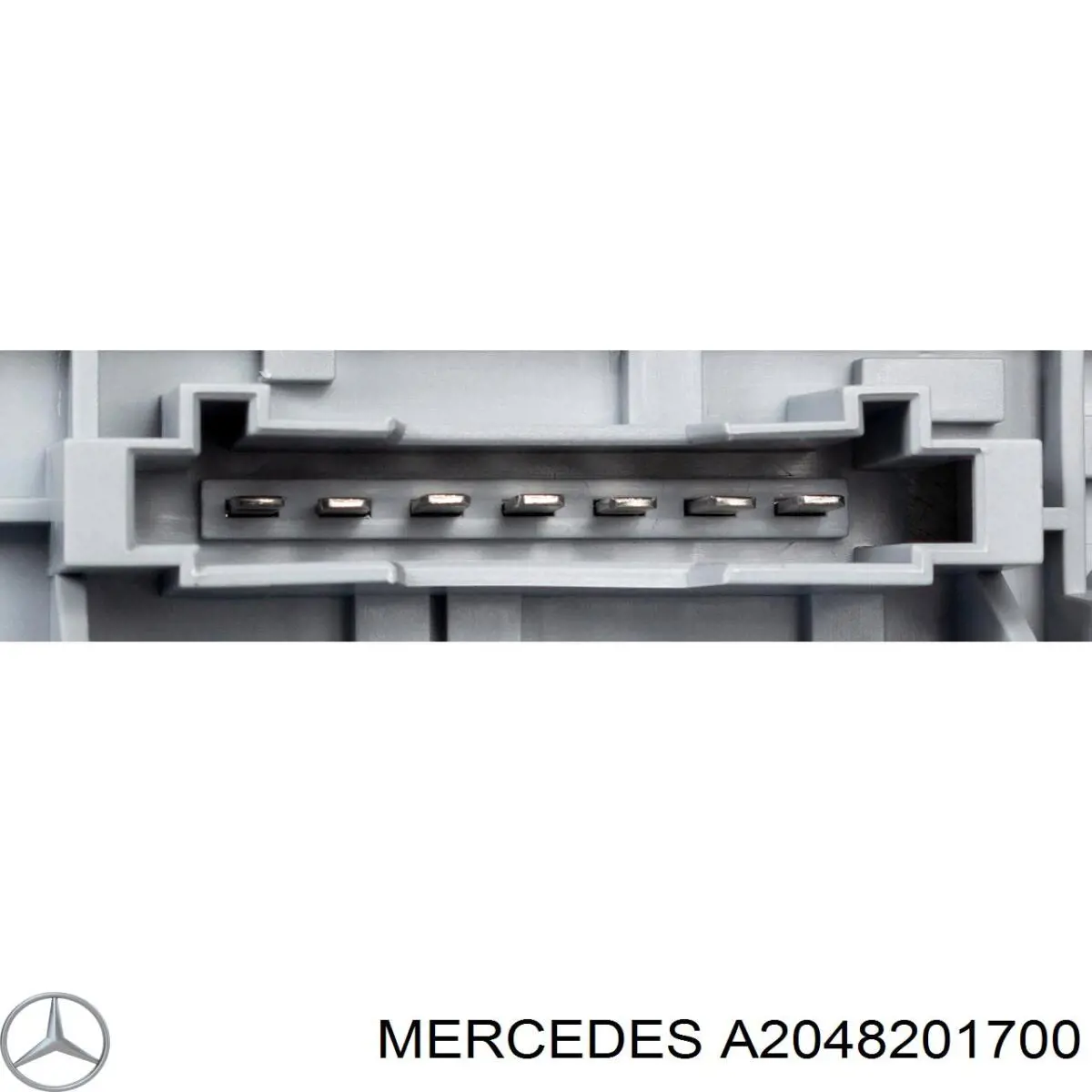 Плата заднього ліхтаря, контактна A2048201700 Mercedes