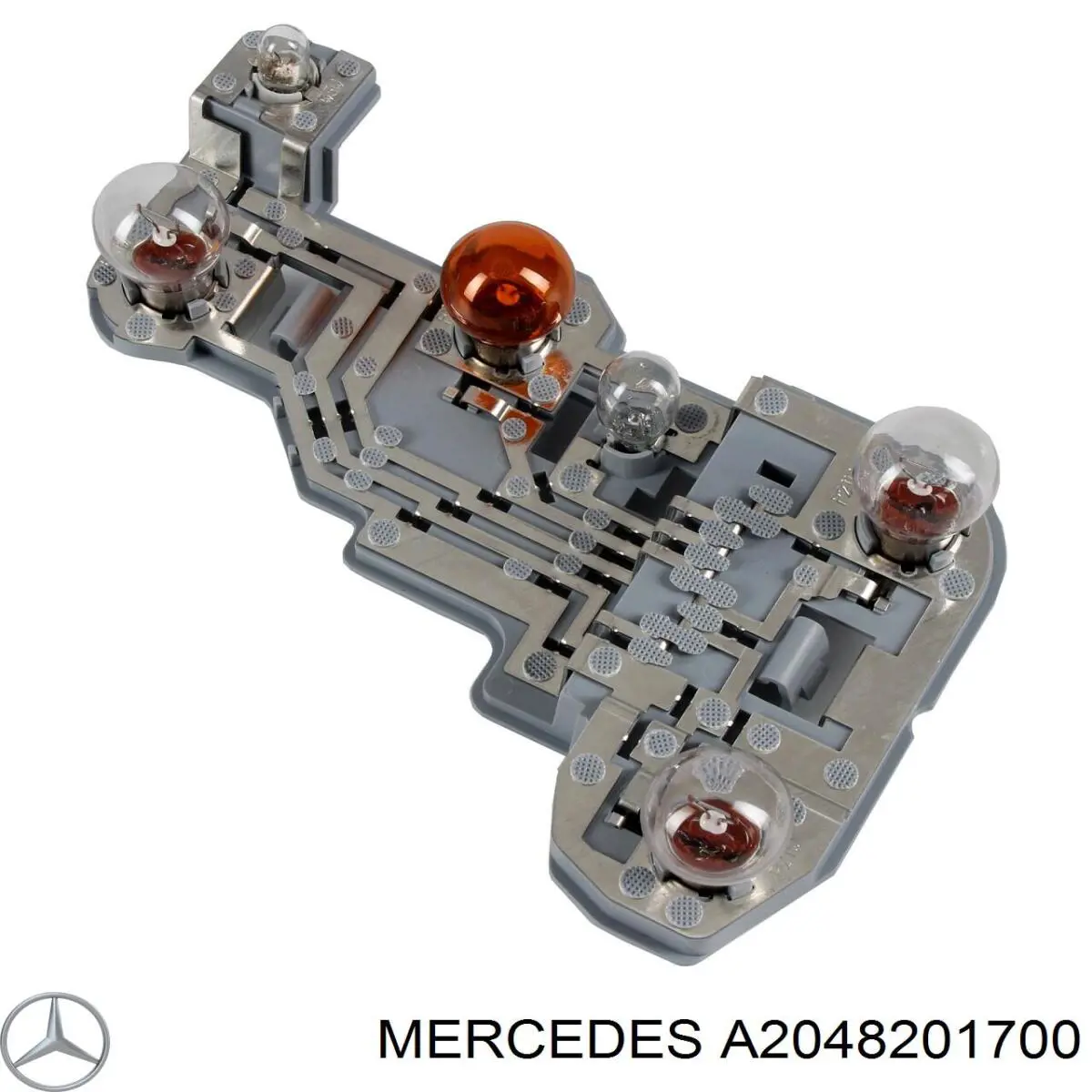 Плата заднього ліхтаря, контактна Mercedes A2048201700