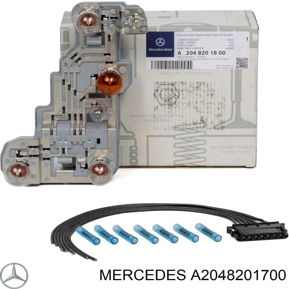 A2048201700 Mercedes Плата заднього ліхтаря, контактна