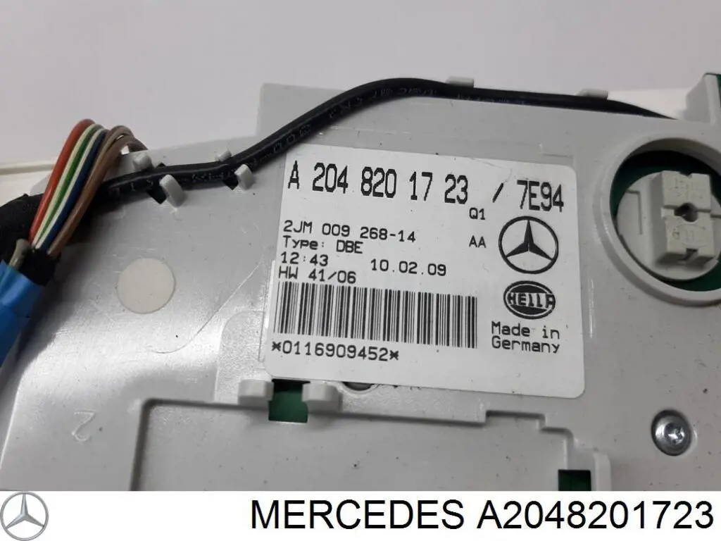 A2048201723 Mercedes Плафони внутрішнього освітлення