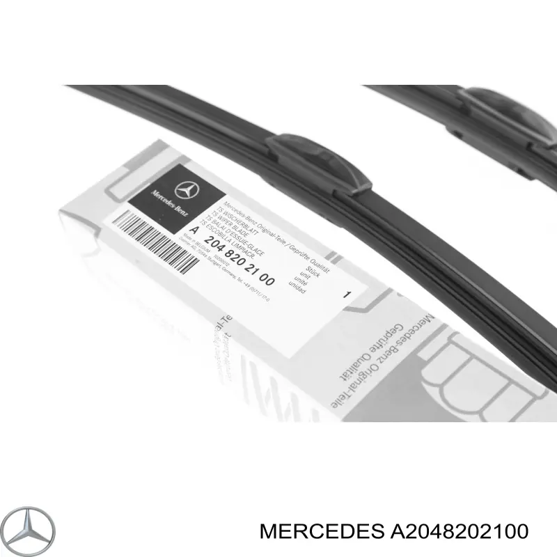 Щітка-двірник лобового скла, комплект з 2-х шт. Mercedes A2048202100 ціна, від 29.15 USD