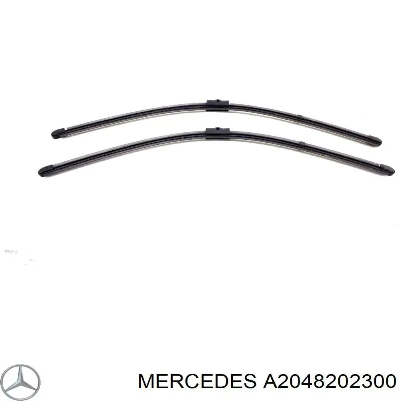 Щітка-двірник лобового скла, комплект з 2-х шт. Mercedes A2048202300 ціна, від 77.75 USD