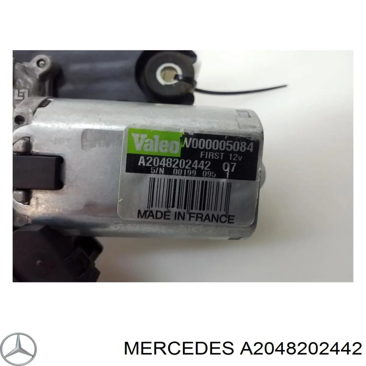 Купити A2048202442 Mercedes Двигун склоочисника заднього скла