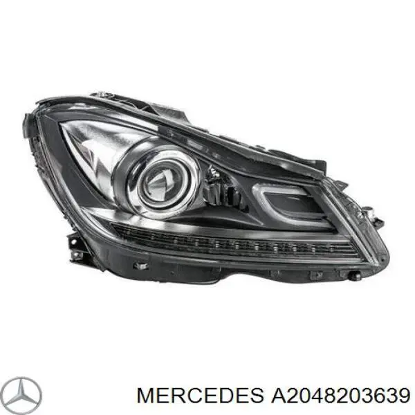 Фара права 204820363980 Mercedes