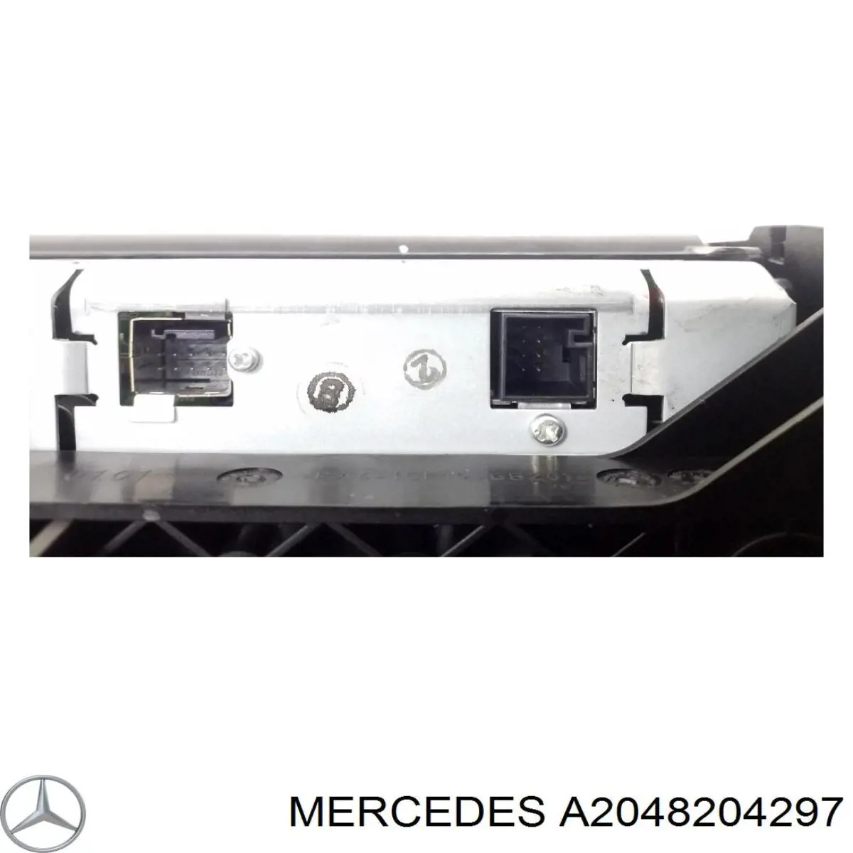 Дисплей бортового комп'ютера Mercedes A2048204297 ціна, від 61.91 USD