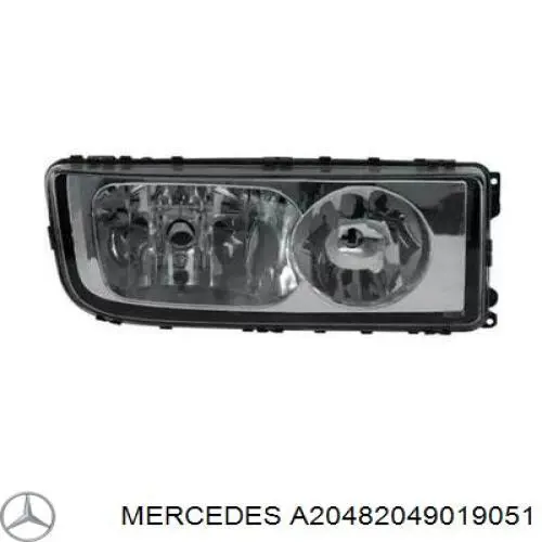 A20482049019051 Mercedes Плафон освітлення салона/кабіни, задній