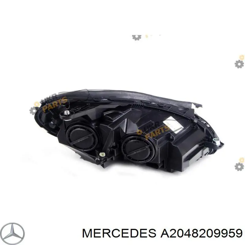A2048209959 Mercedes Фара дальнього світла в зборі