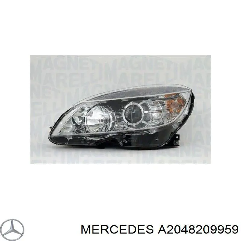 Фара ліва A2048209959 Mercedes