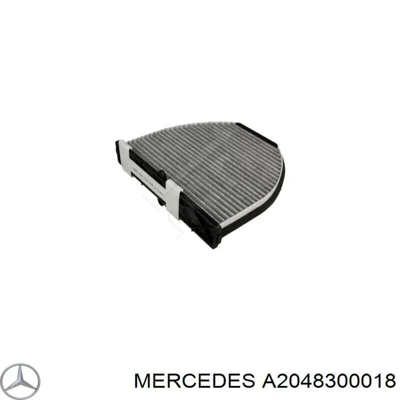 Фільтр повітряний обігрівача Mercedes A2048300018 ціна, від 18.82 USD