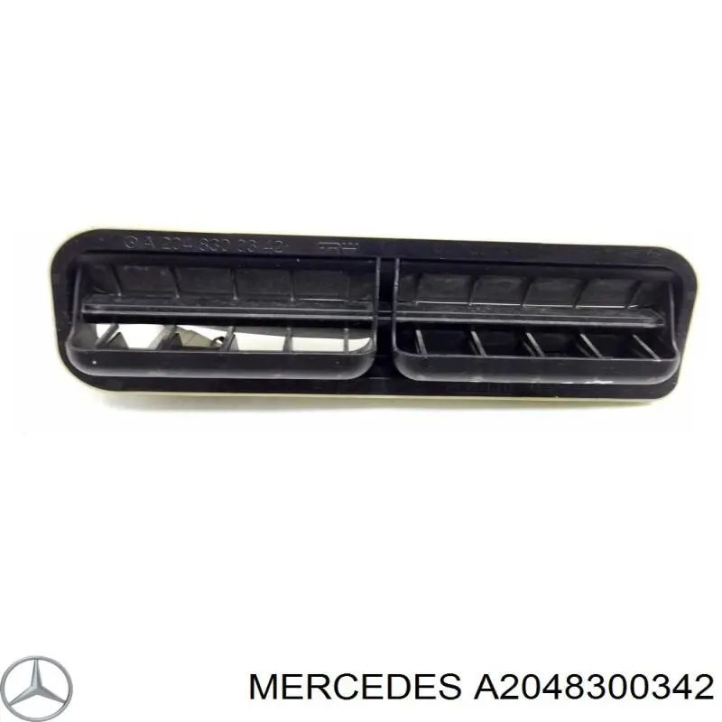 A2048300342 Mercedes Повітропровід (вентиляція витяжна)