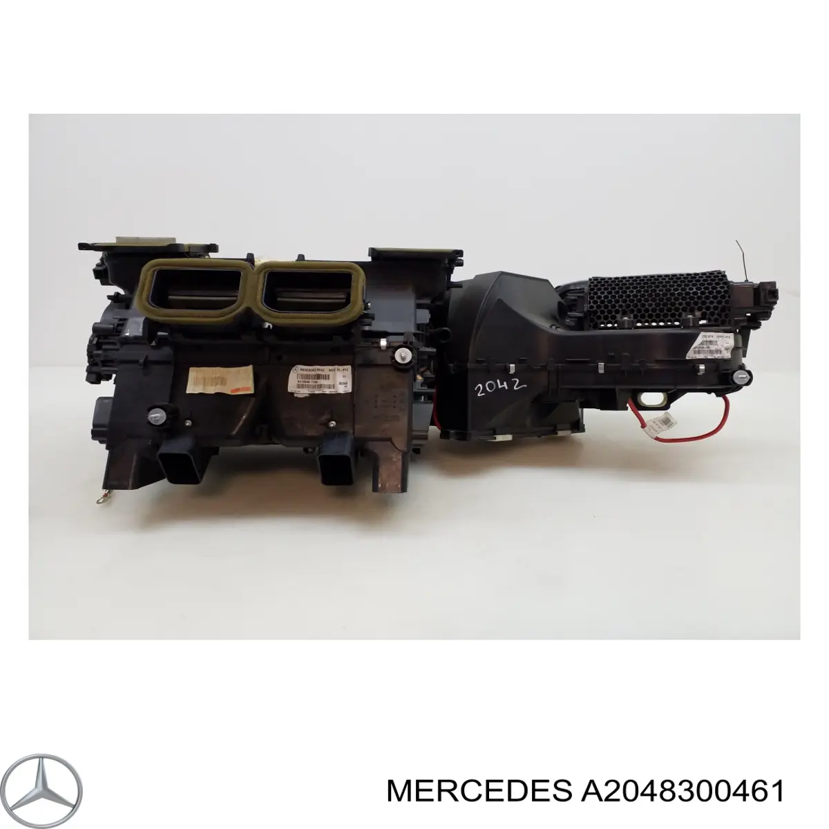 Радіатор пічки (обігрівача), задній Mercedes A2048300461 ціна, від 12.65 USD