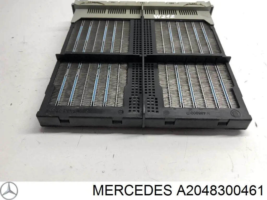 Радіатор пічки (обігрівача), задній Mercedes A2048300461