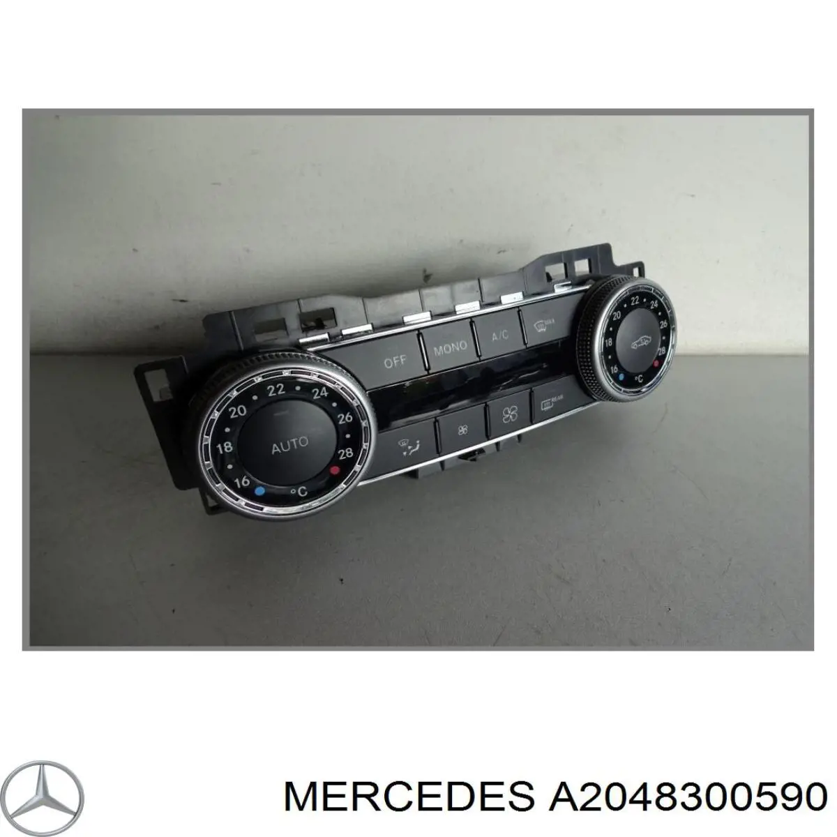 Купити A2048300590 Mercedes Блок управління пічкою