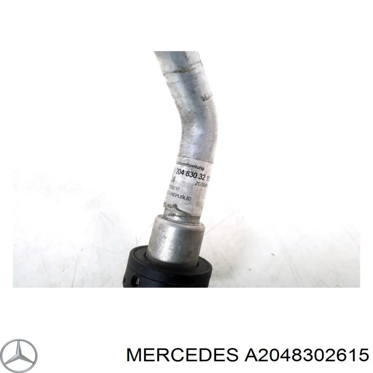 Купити A2048302615 Mercedes Шланг кондиціонера, від випарника до компресора