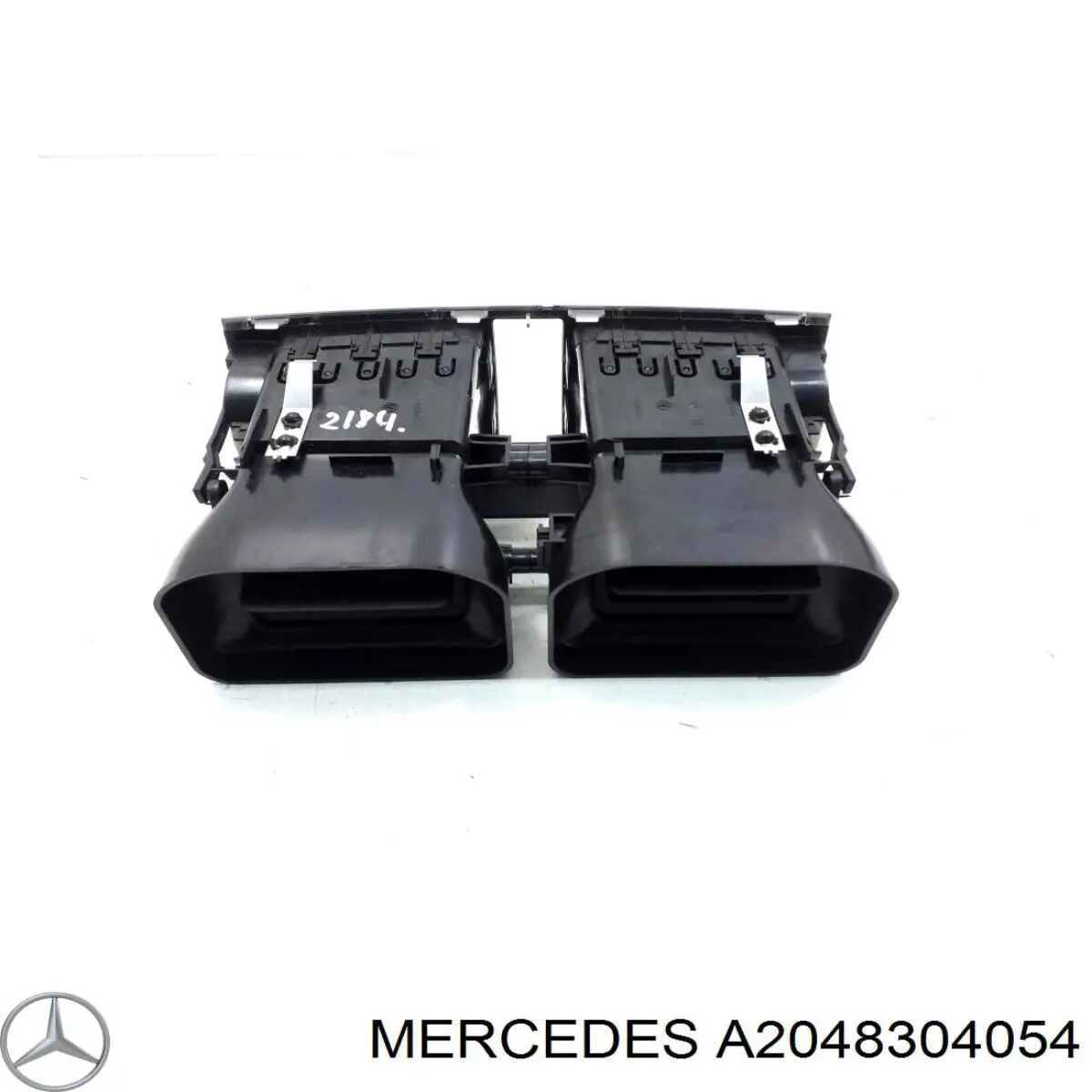 Купити A2048304054 Mercedes Решітка вентиляції салону на "торпедо"