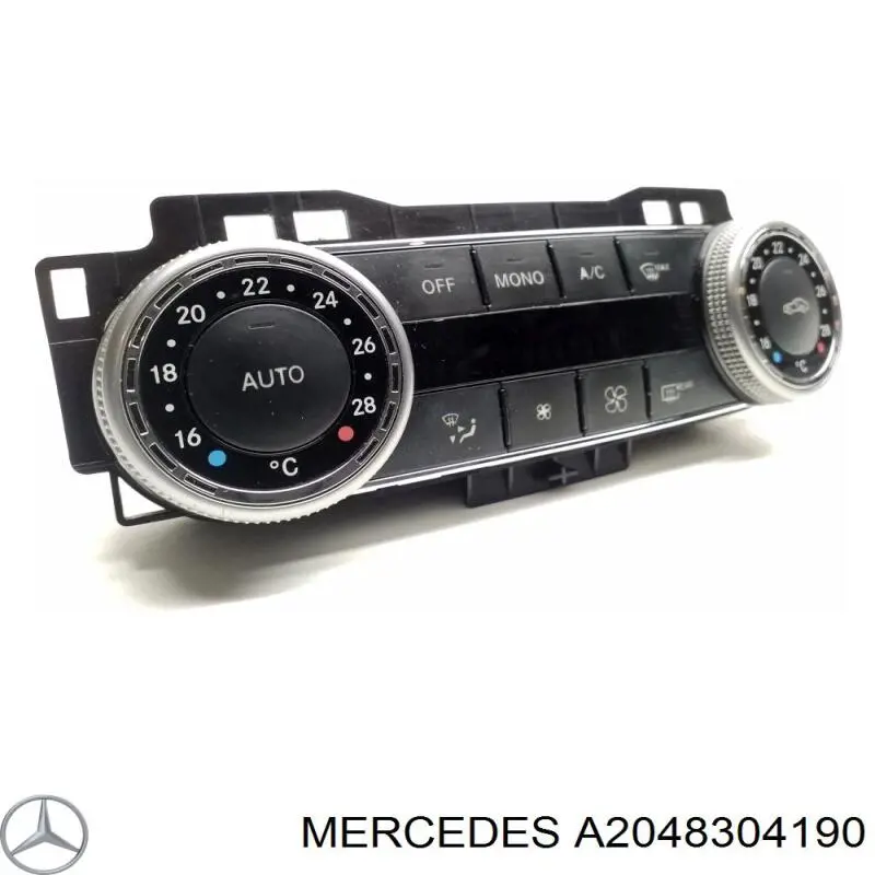 A2048304190 Mercedes Механізм управління кондиціонером