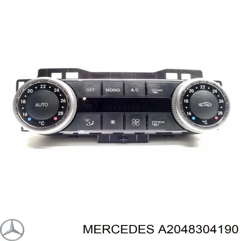 Купити A2048304190 Mercedes Блок управління пічкою