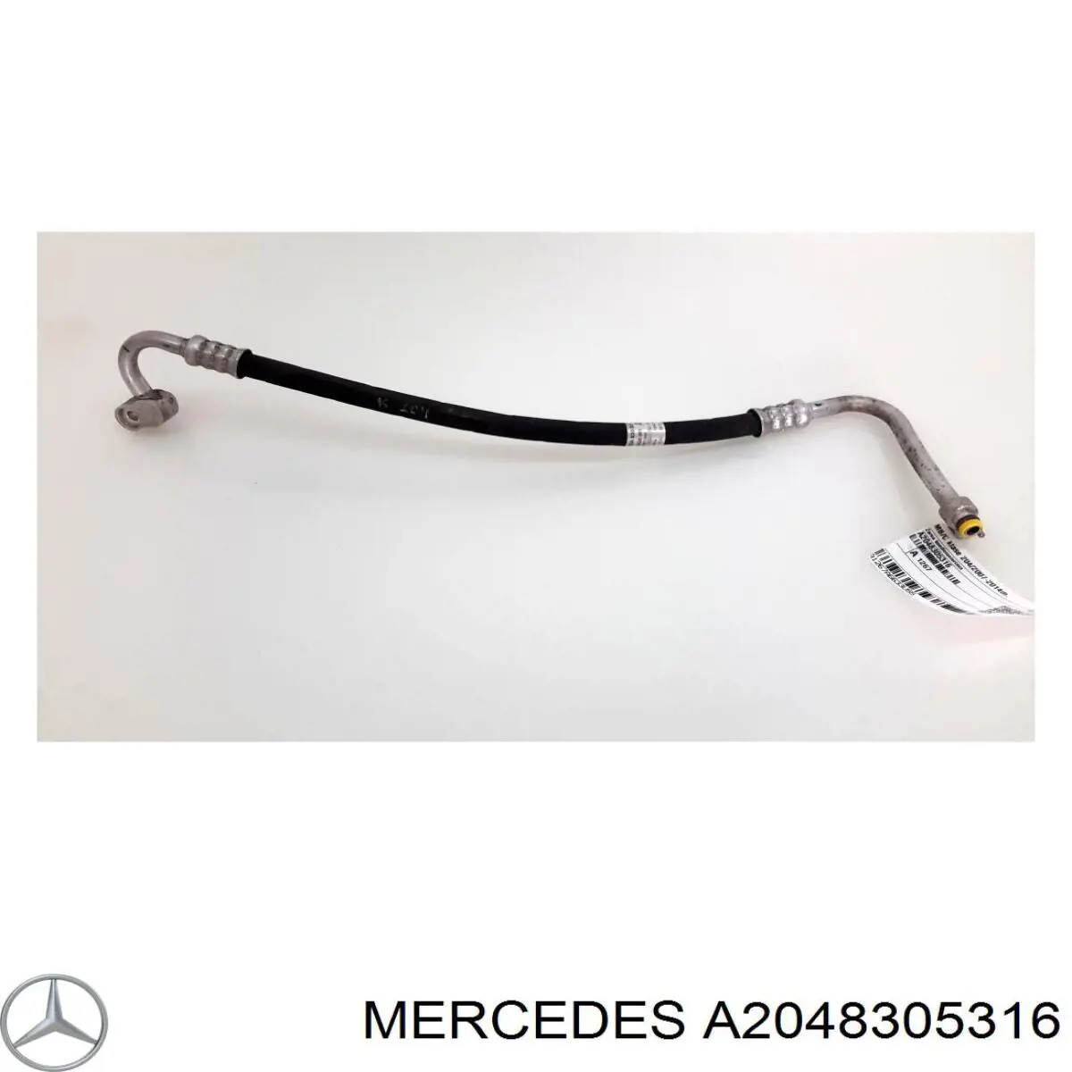 A2048305316 Mercedes Шланг кондиціонера, від радіатора до випарника