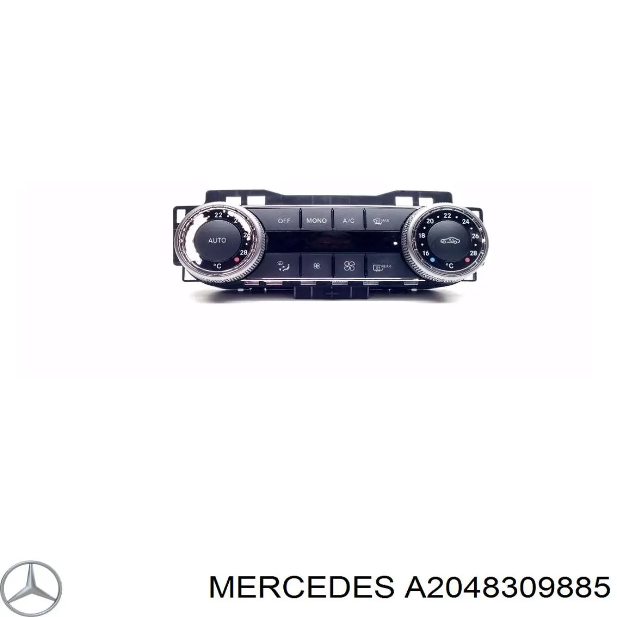 A2048309885 Mercedes Механізм управління кондиціонером