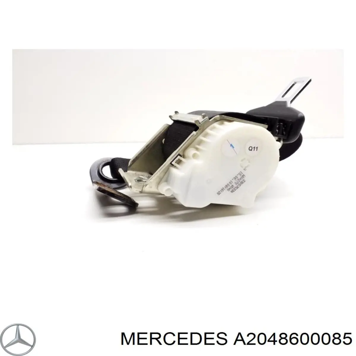 Пасок безпеки задній центральний Mercedes A2048600085 ціна, від 28.09 USD
