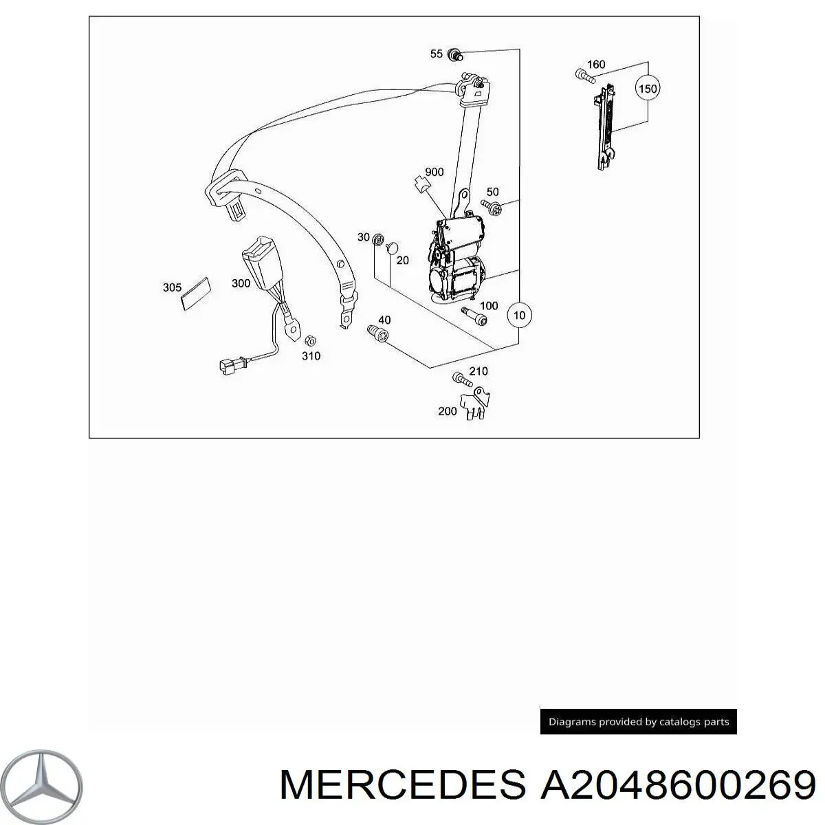  A2048600269 Mercedes