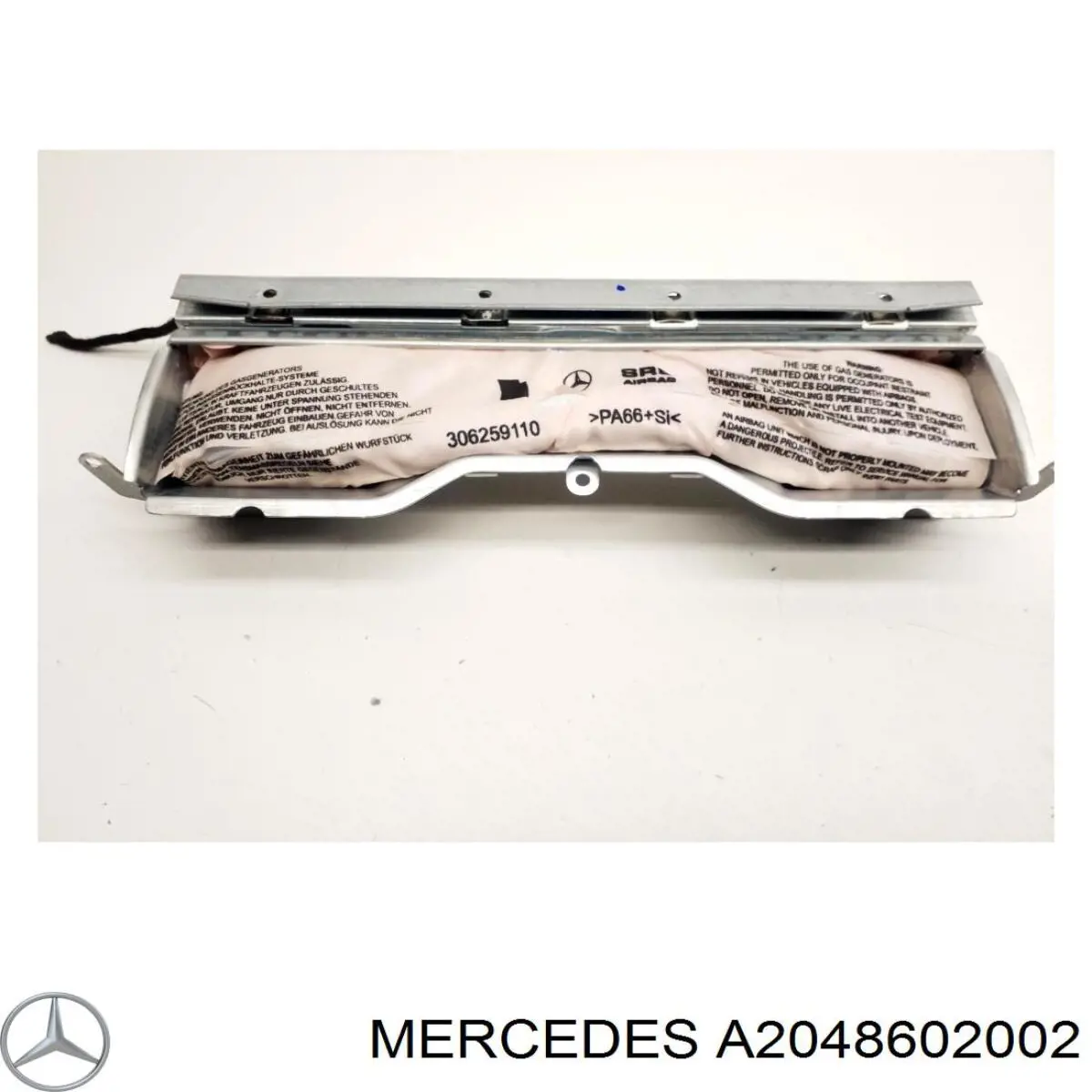 Подушка безпеки, водійська, AIRBAG, захисту колін A2048602002 Mercedes