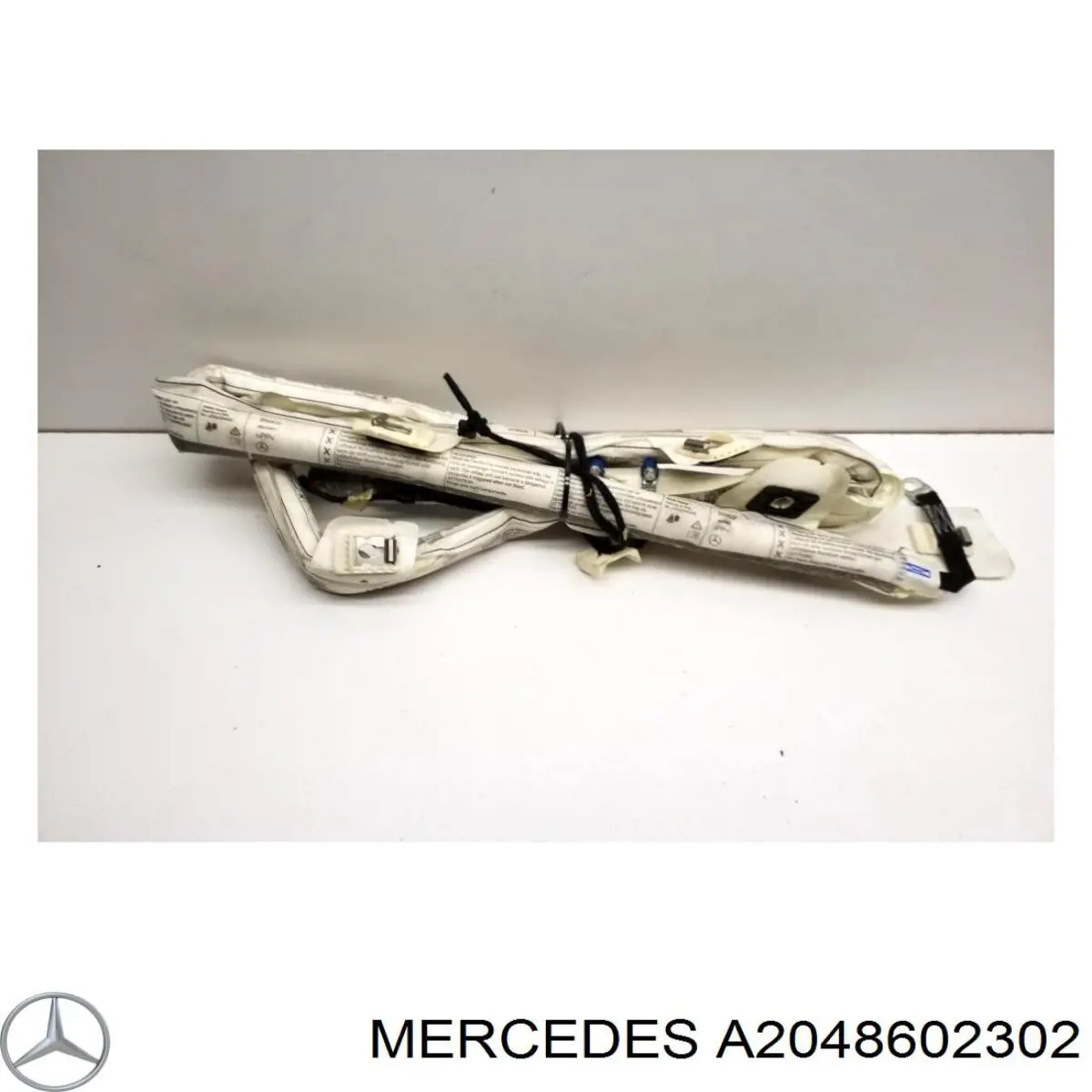 Подушка безпеки, збоку ліва айрбег Mercedes A2048602302 ціна, від 180.60 USD