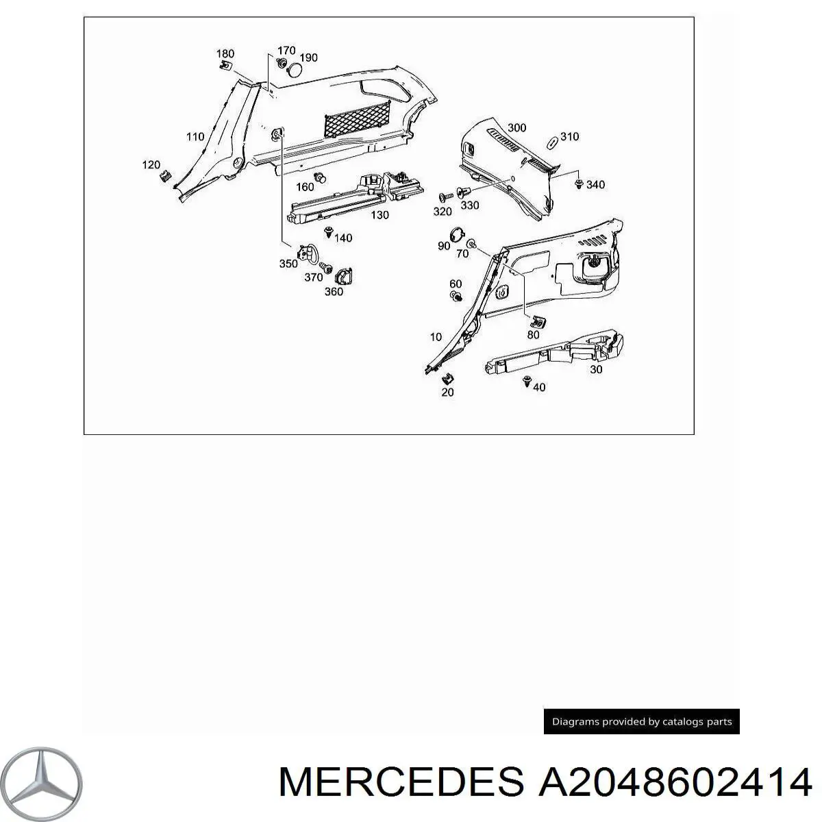  A2048602414 Mercedes