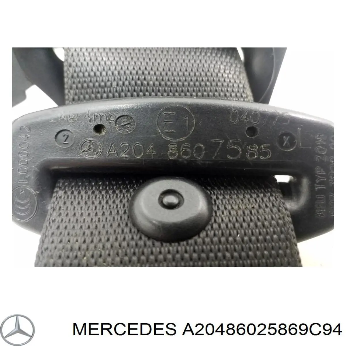 Купити A20486025869C94 Mercedes Пасок безпеки передній лівий