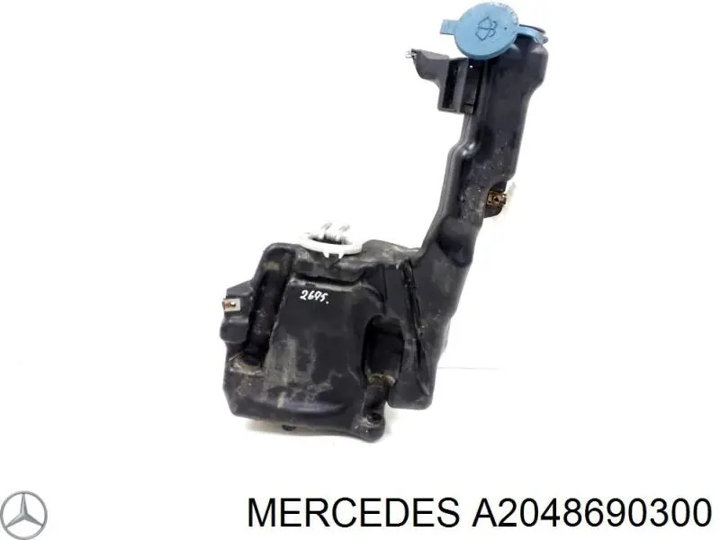 Бачок омивача лобового скла Mercedes A2048690300 ціна, від 25.34 USD