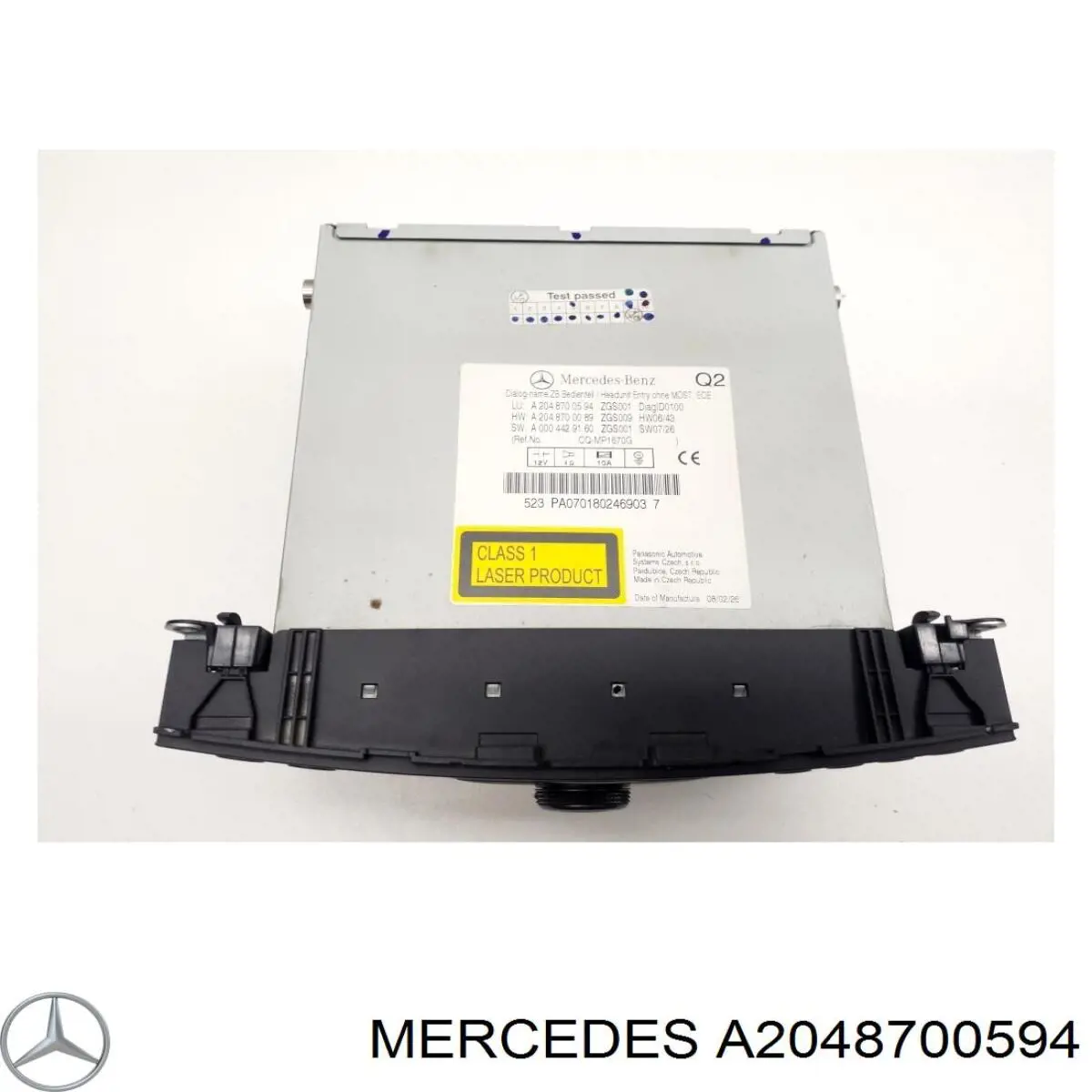 Магнітола (радіо AM/FM) Mercedes A2048709889 ціна, від 38.09 USD