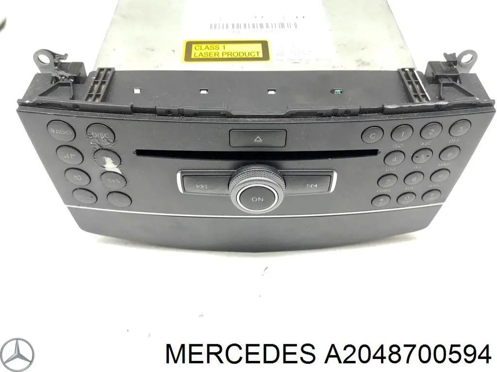 A2048709889 Mercedes Магнітола (радіо AM/FM)