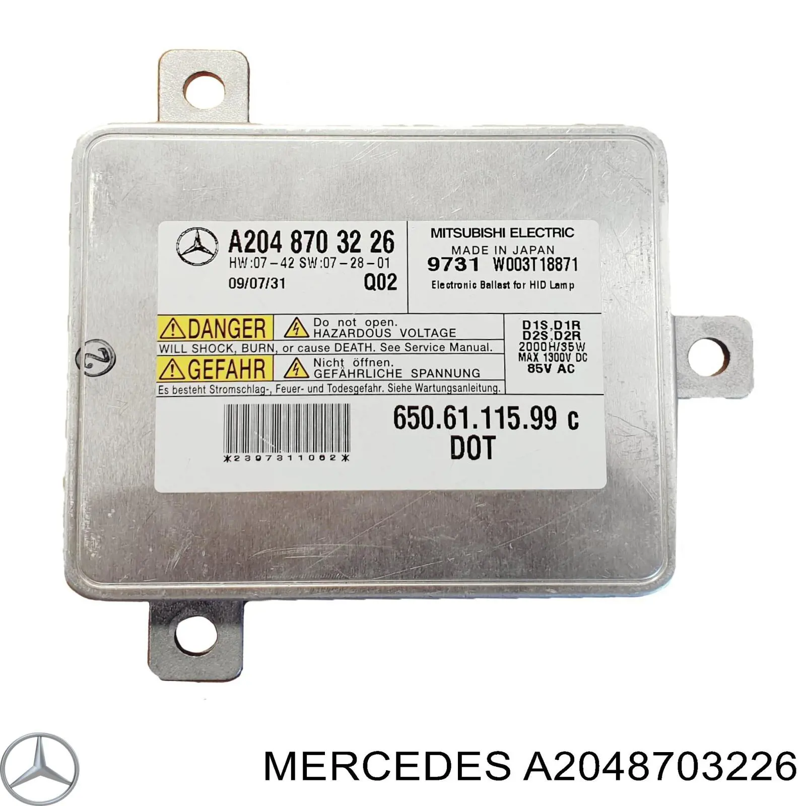  A2048703226 Mercedes